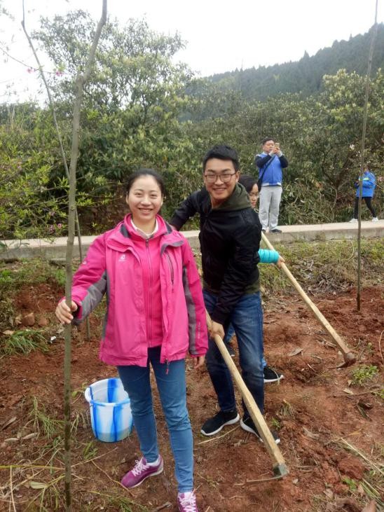 龍泉山植樹感想